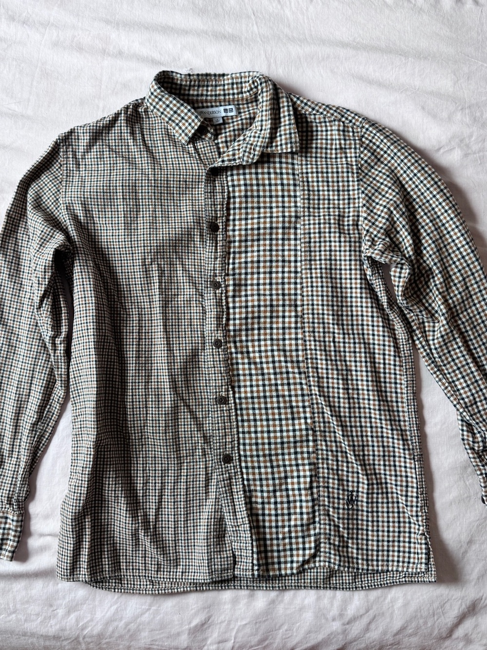 Uniqlo x JW Anderson Check Flannel Cotton Shirt